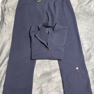 Figs Women’s Quiet Navy Scrub Set XL/XL Tall